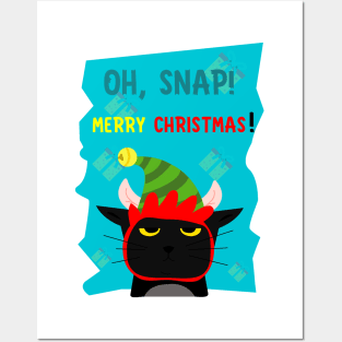 Oh, Snap! Merry Christmas! Posters and Art